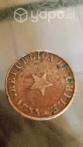 Moneda medio centavo 1853 - Imagen 2