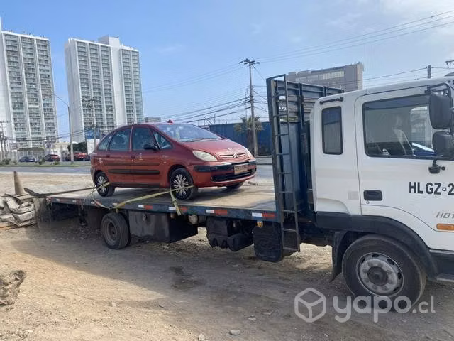 Retorno Antofagasta a Santiago camión plano