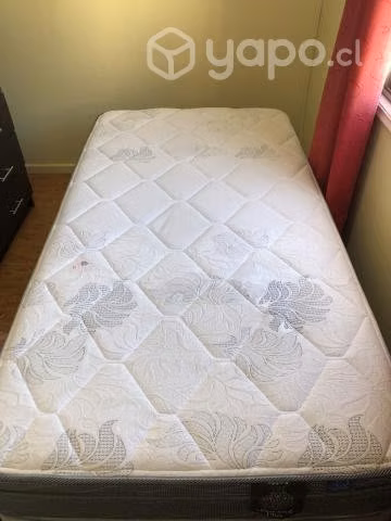 Cama Base+Colchon de plaza y media