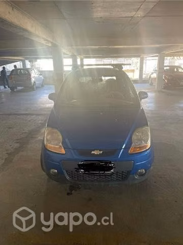 Chevrolet Spark LS 0.8 azul deportivo año 2011