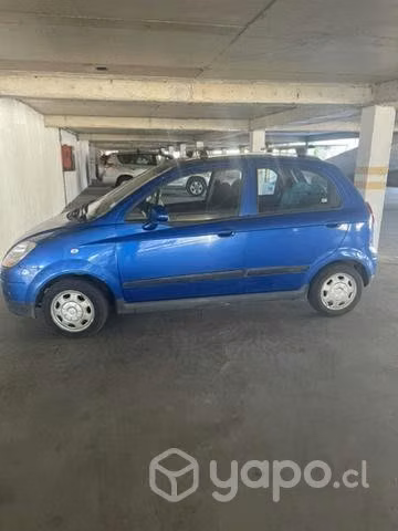 Chevrolet Spark LS 0.8 azul deportivo año 2011