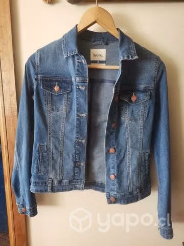 Chaqueta de mezclilla mujer