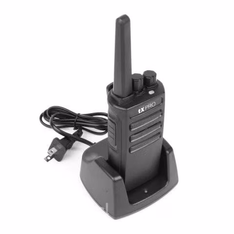 TXPRO600H UHF 450-520 Mhz 16CH Analogico 5W Radio economica para tu empresa o negocio