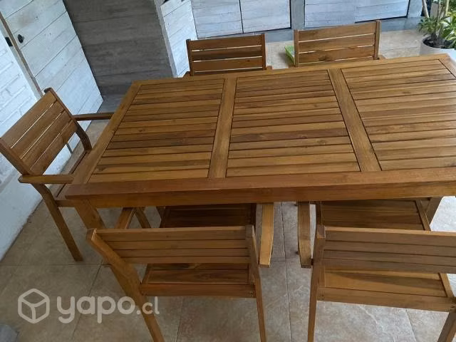 Mesa de terraza (6 personas) - Imagen 2