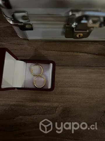Aros oro 18