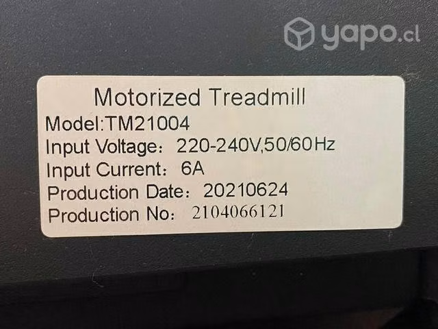 Trotadora modelo TM21004 - Imagen 4