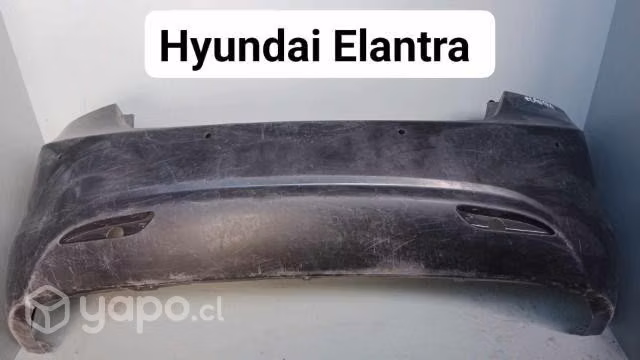 Parachoque trasero hyundai elantra dmg multimarc2.