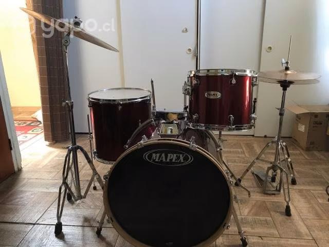 Bateria Mapex roja