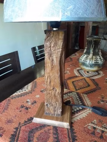 Lampara Velador rustica - Imagen 3