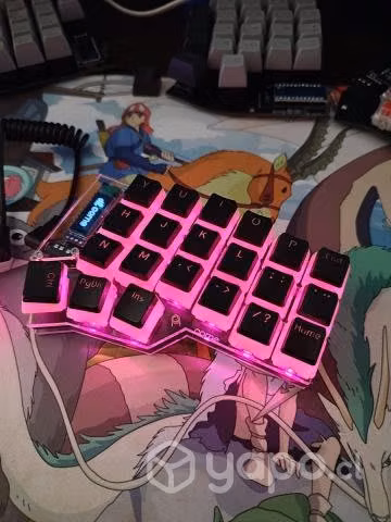 Teclado Mecanico Dividido Corne Mx Hotswap Full