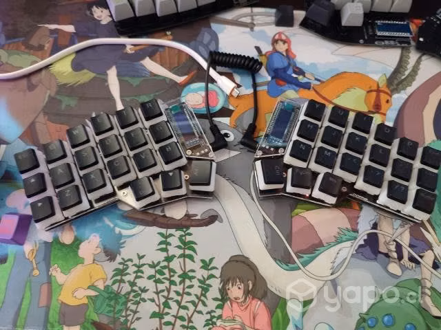 Teclado Mecanico Dividido Corne Mx Hotswap Full