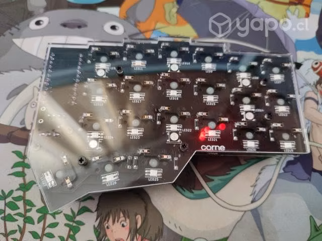 Teclado Mecanico Dividido Corne Mx Hotswap Full