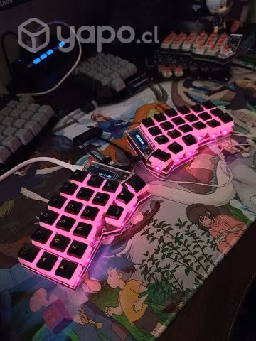 Teclado Mecanico Dividido Corne Mx Hotswap Full