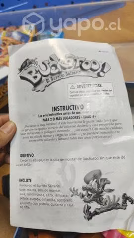 Juego de mesa buckaroo - Imagen 4