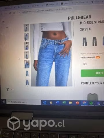 Vaquero Pull & Bear talla 40 azul nuevo - Imagen 3