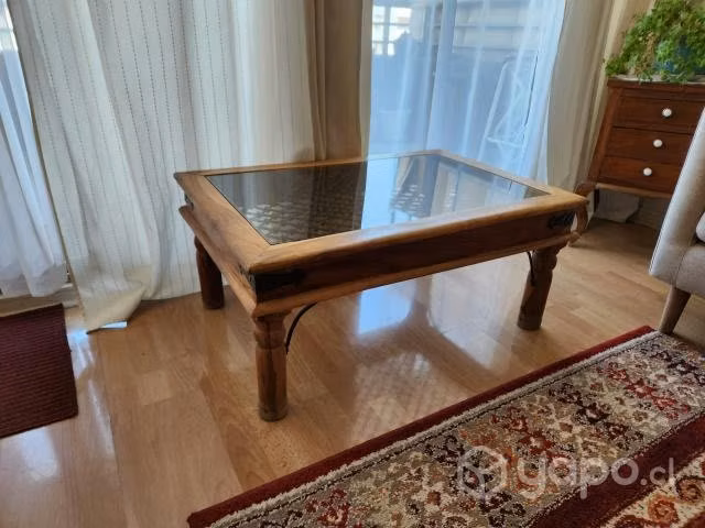 Mesa de centro madera nativa - Imagen 3