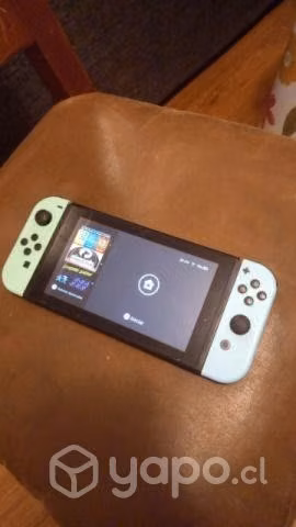 Nintendo Switch edición animal crossing