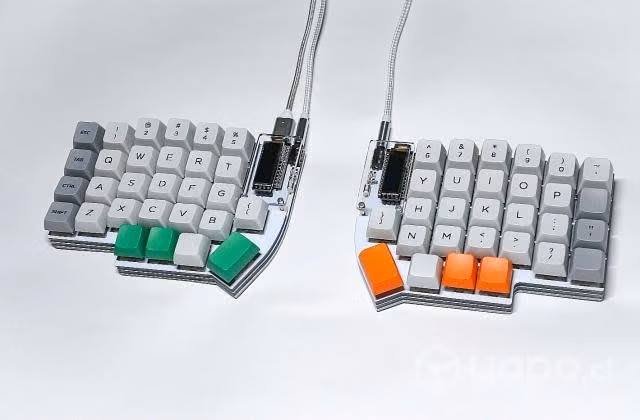 Teclado Mecánico Dividido Lily58 Pro Mx Hotswap