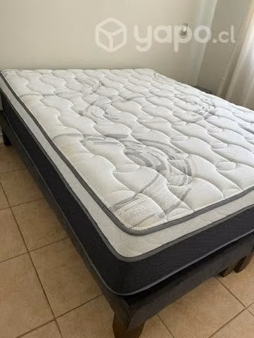 Se vende cama de dos plazas casi nueva - Imagen 2