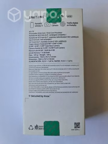 Samsung Galaxy A30s 64 Gb Prism Crush Black 4 Gb R