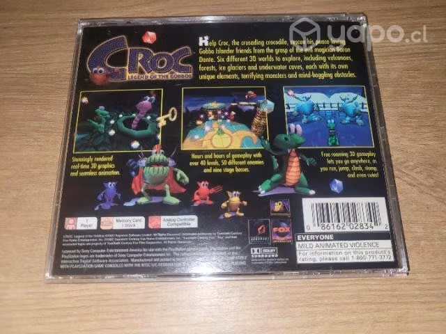 Croc: Legend of the gobbos Greatest Hits PS1