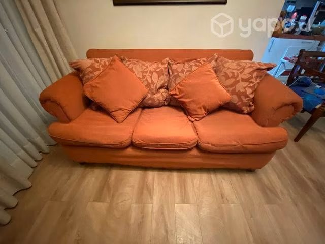 Sillón de tres cuerpos usado