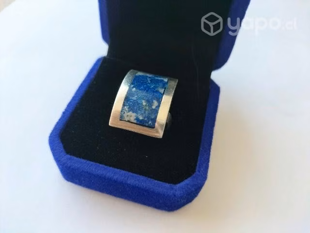 Anillo de plata con lapislázuli - Imagen 5