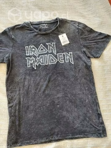Polera gris hombre