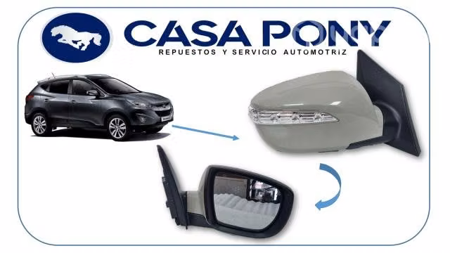Espejo retrovisr original hyundai tucson lm