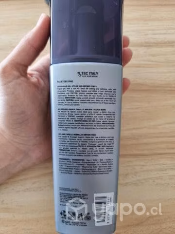 Gel Tec Italy definición pelo rizado