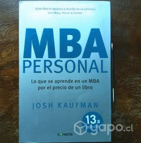 Libro MBA personal