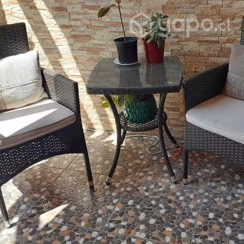 Terraza Ratán 3 piezas - Imagen 3