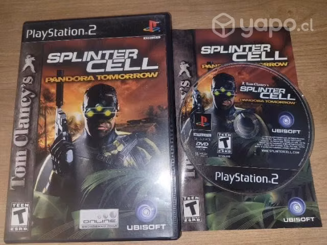 Tom Clancy's - Splinter Cell: Pandora Tomorrow PS2