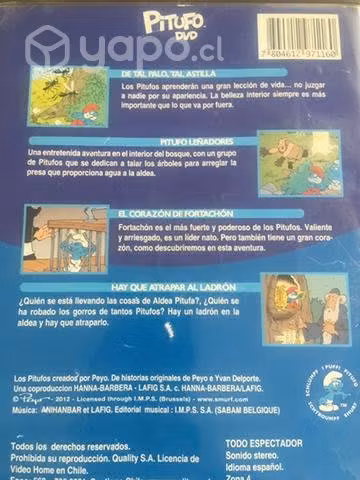 DVD Los Pitufos