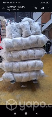 Huaipe Blanco polera algodon cortado