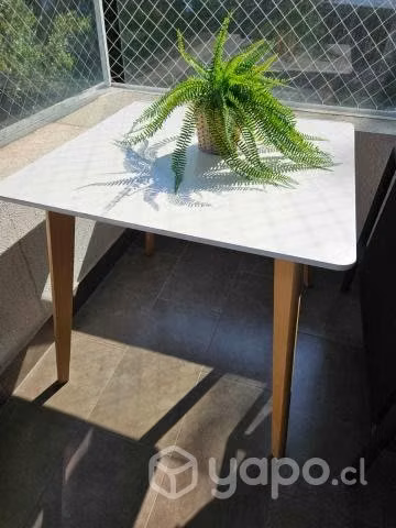 Mesa Cuadrada Estilo Nordico - Imagen 2