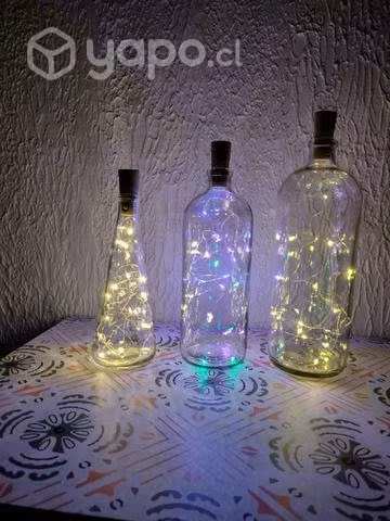 Botellas decorativas