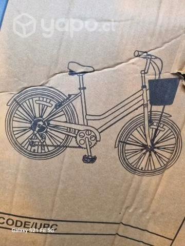 Vendo Bicicletas nuevas con canastillo 26"