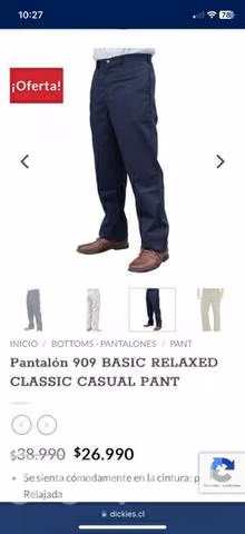 Pantalon de tela dickies - Imagen 6