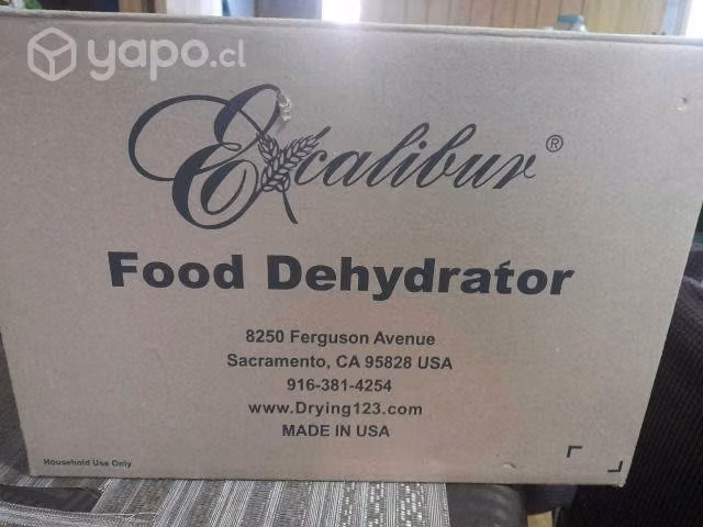 Deshidratadora de alimentos marca Excalibur