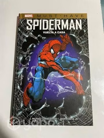 Libro spider man vuelve a casa