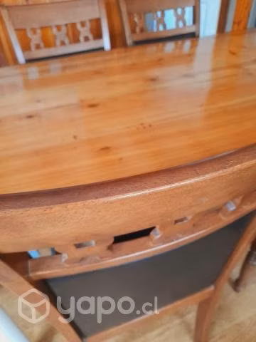 Comedor 6sillas de madera