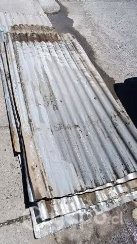 Planchas de zinc acanalada