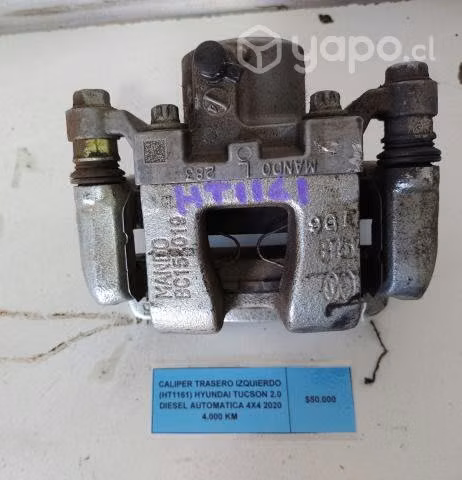 Caliper Tras Izq (HT1161) Hyundai Tucson 2.0 2020