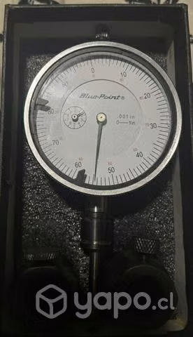 Reloj comparador blue point con base magnética
