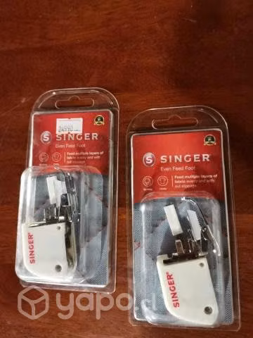 Prensatela acolchado, doble arrastre Singer