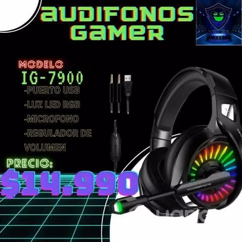 Audifonos gamer
