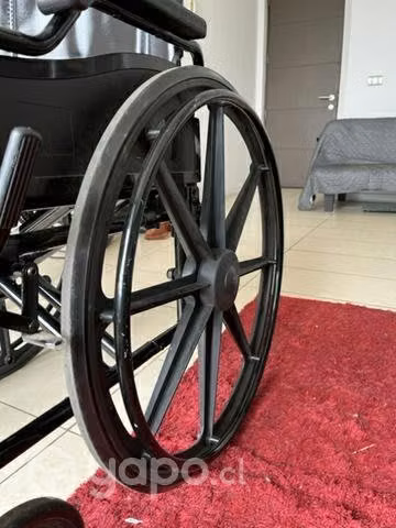 Silla de ruedas ortopédica con par de bastones - Imagen 5