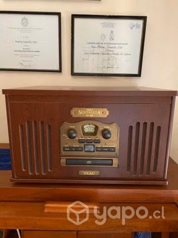 Tornamesa / Radio Vintage Conversable
