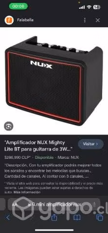 Guitarra eléctrica y amplificador